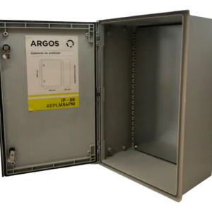 Gabinete 60x40x20 Cm Argos Poliester Ip-66 Doble Cerradura Gris ARGOS AEPLM64PM