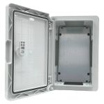 Gabinete Plástico 300x200x130mm Ip65 Argos Aeppm32pm Gris Claro ARGOS AEPPM32PM