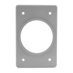 TPR019G40 TAPA NO METALICA PESADA PARA RECEPTACULO 40 mm GRIS ARGOS