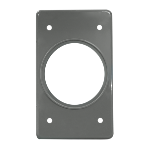 TPR019G55 TAPA NO METALICA PESADA PARA RECEPTACULO 55 mm GRIS ARGOS