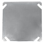Tapa metalica cuadrada reforzada Calibre 19 - 4x4 argos