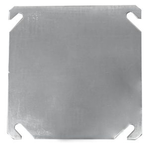 Tapa metalica cuadrada reforzada Calibre 19 - 4x4 argos
