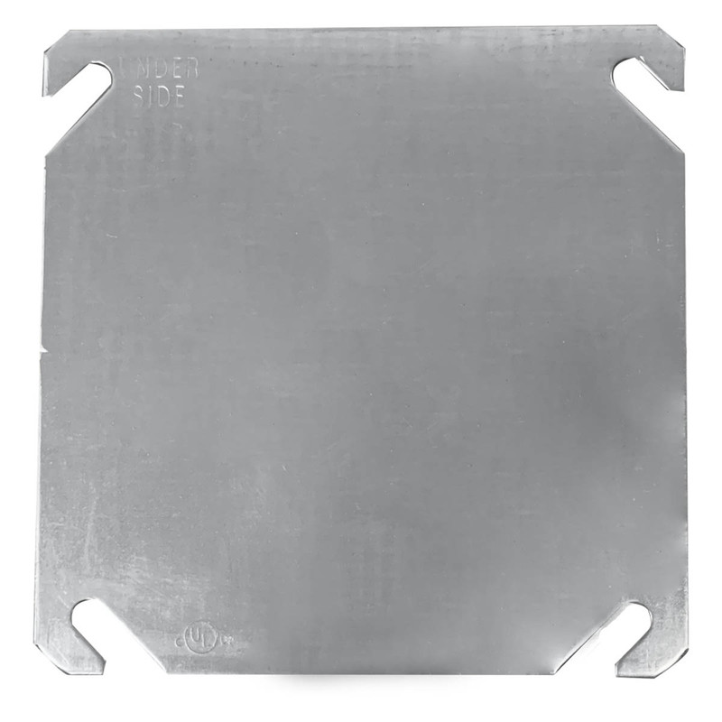 Tapa metalica cuadrada reforzada Calibre 19 - 4x4 argos Tapa metalica cuadrada reforzada Calibre 19 - 4x4 argos