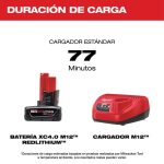 Bateria-Milwaukee-48-11-2440-M12-REDLITHIUM-XC-4.0.
