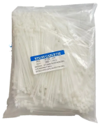 CINCHOS 10 CM X 2.5 MM BLANCO 1 MILLAR