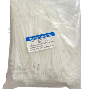 CINCHOS 10 CM X 2.5 MM BLANCO 1 MILLAR