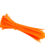 Cinchos de Nylon 20 cms x 4.8 mm- NARANJA