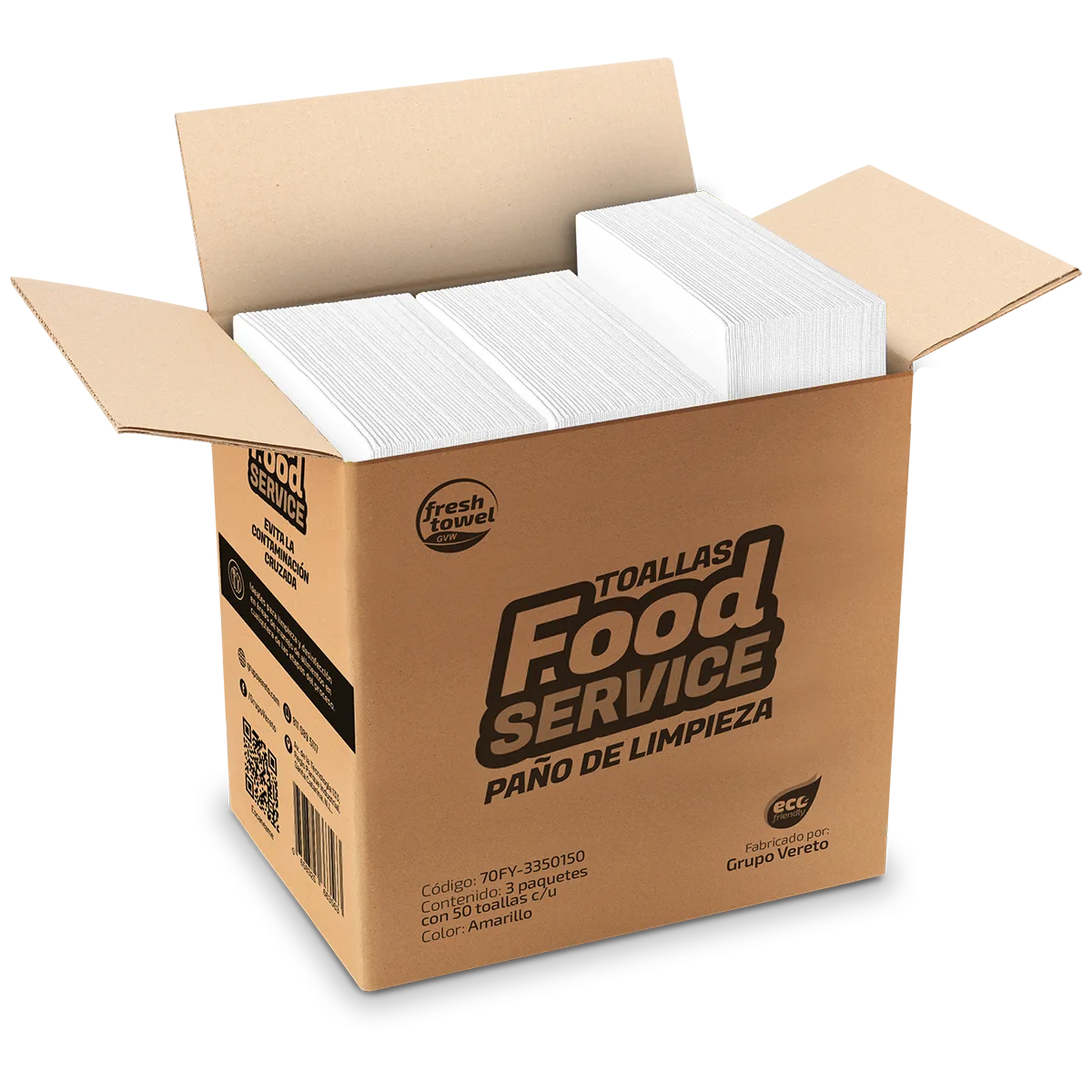 Toalla Food Service Blanco 70FW-3350150